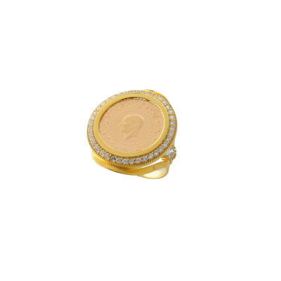 Altın Yüzük 14YZ492 - Altınaşkı