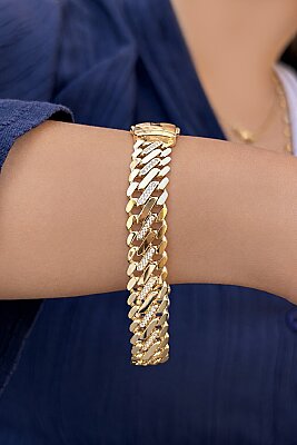 Altınaşkı Taşlı Gurmet Altın Bileklik 14KNY8300 - 3