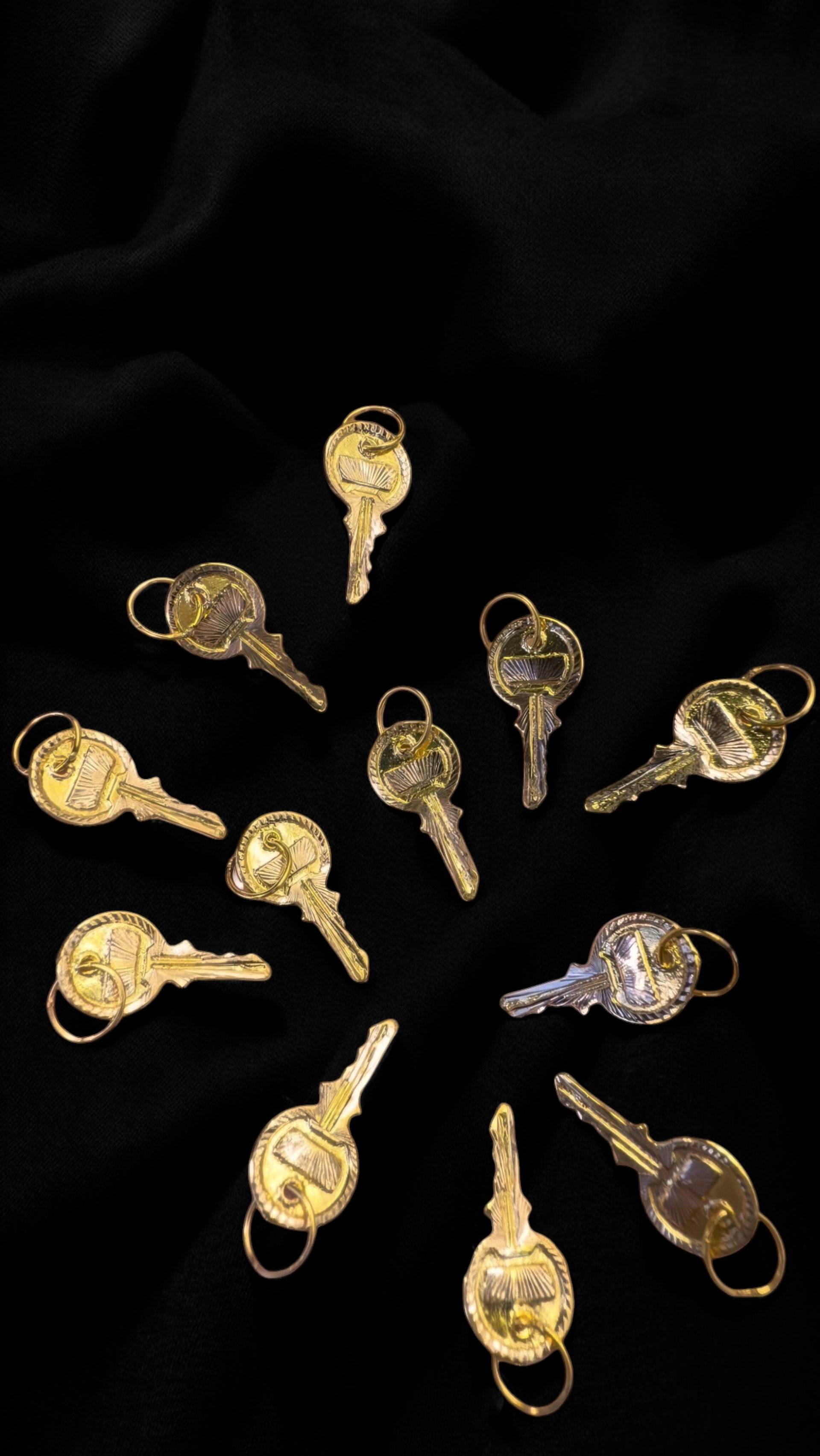 Anahtar Altın Kolye Ucu 14KLY854 - 1