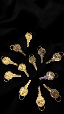 Anahtar Altın Kolye Ucu 14KLY854 - 1