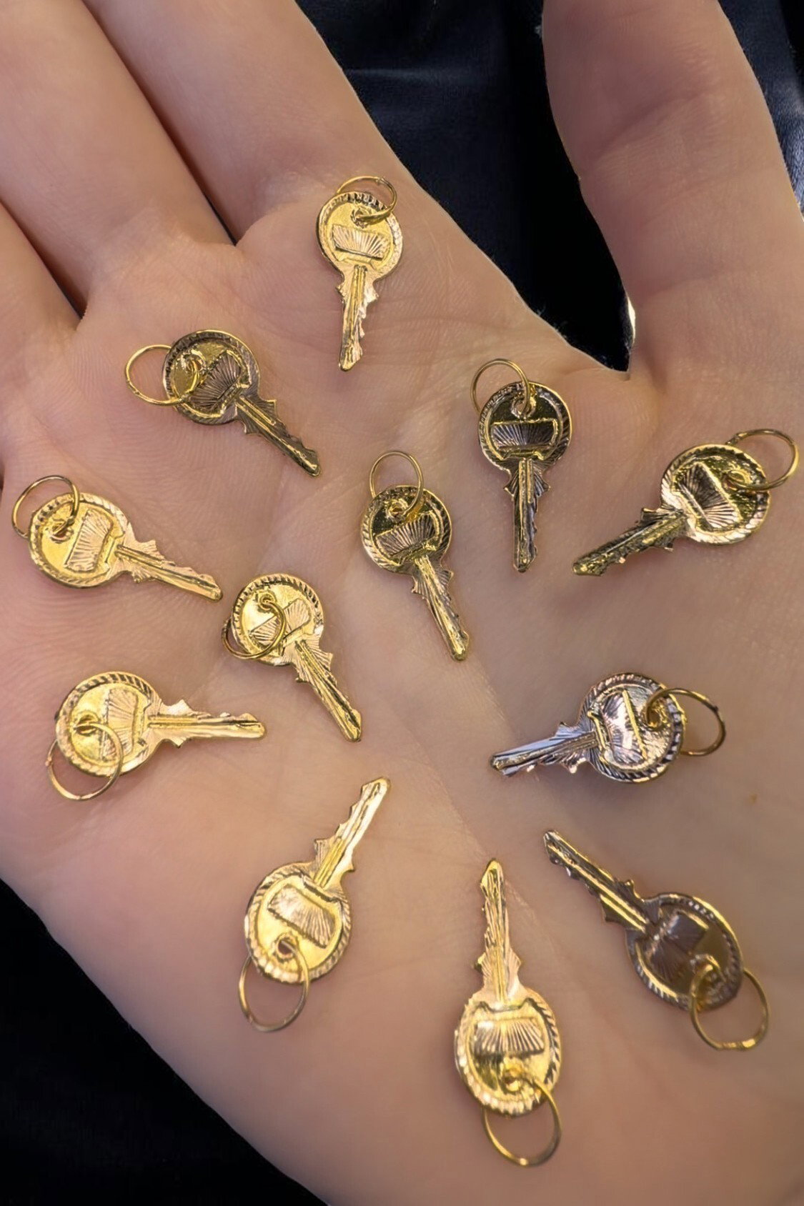 Anahtar Altın Kolye Ucu 14KLY854 - 2