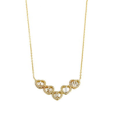 Aşkım Altın Kalpli Kolye 14KLY163 - Altınaşkı