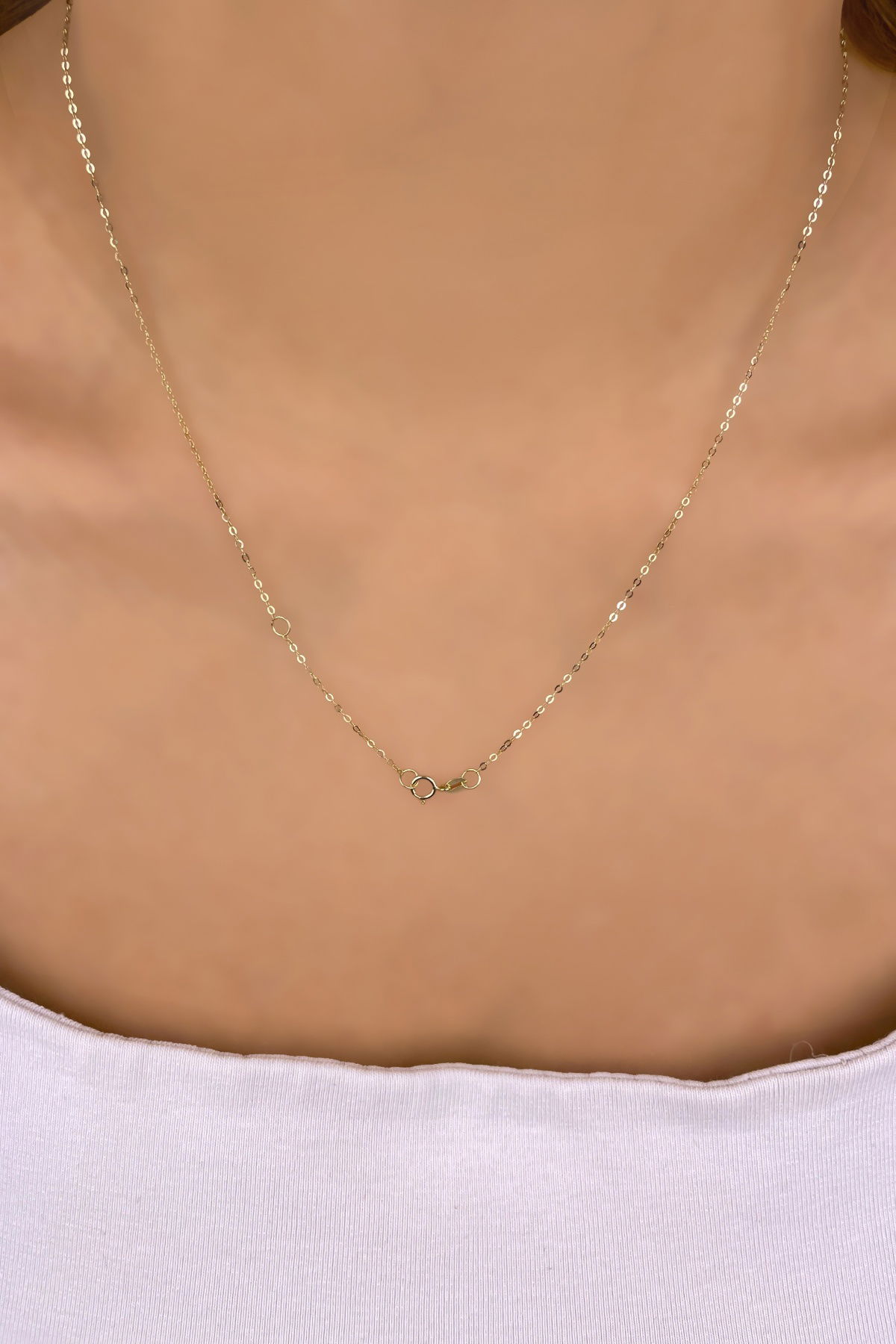 Ataş Figürlü Altın Kolye 14KLY922 - 3