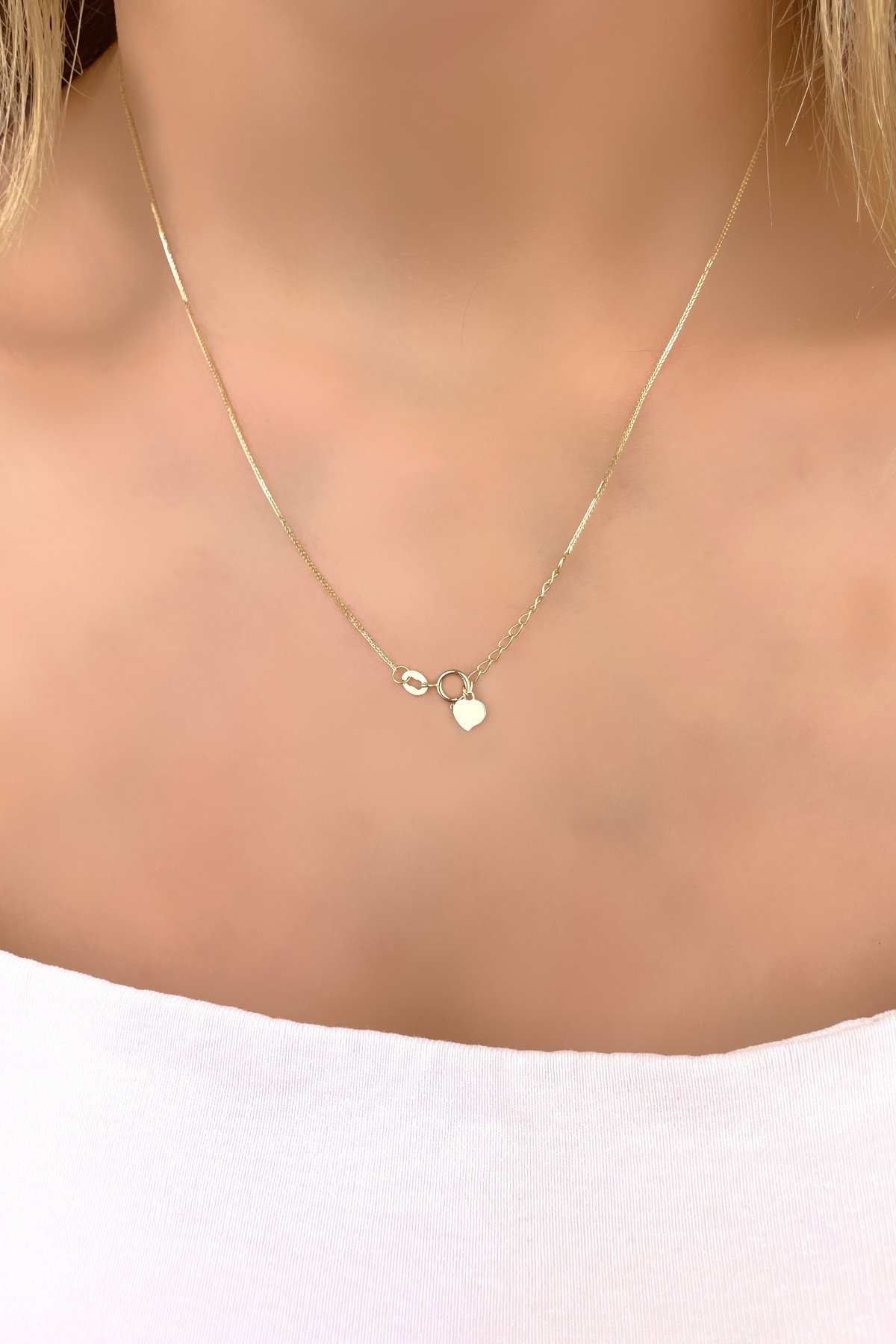 Ataş İtalyan Altın Kolye 14KLY933 - 3