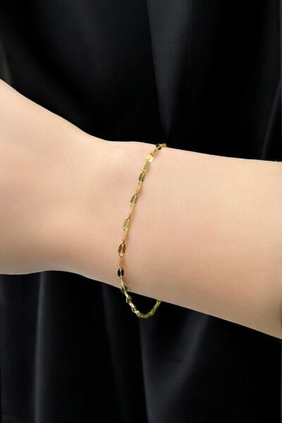 Aynalı Altın Bileklik 14KNY6264 - Altınaşkı