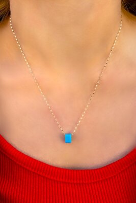 Aynalı Altın Zincir 14ZNR446 - 2