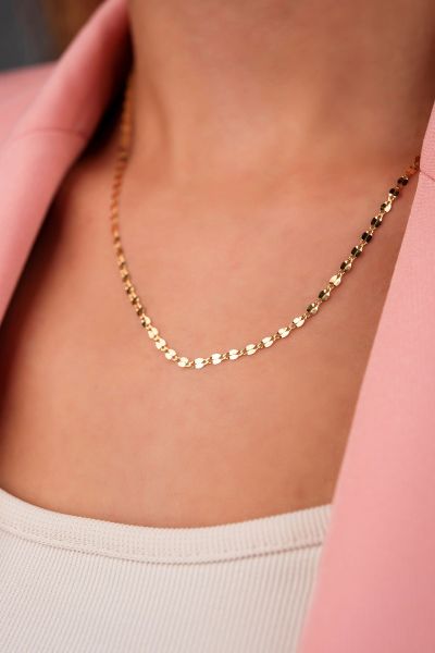 Aynalı Altın Zincir 14ZNR6264 - Altınaşkı