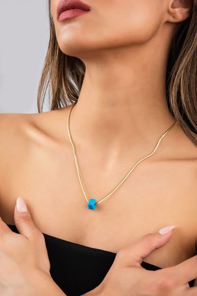 Balıksırtı Altın Zincir 14ZNR5018 - Altınaşkı