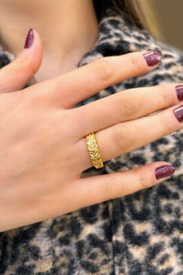 Başak Altın Yüzük 8YZK658 - 1