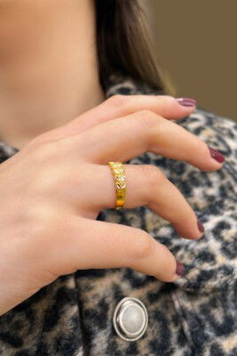 Başak Altın Yüzük 8YZK658 - 2