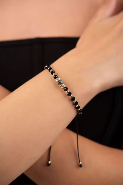 Bay & Bayan İpli Dorika Altın Bileklik 14KNY6462 - Altınaşkı