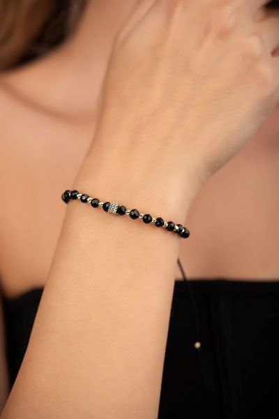 Bay & Bayan İpli Dorika Altın Bileklik 14KNY6466 - Altınaşkı