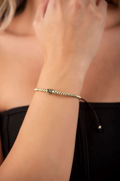 Bay & Bayan İpli Dorika Altın Bileklik 14KNY6474 - Altınaşkı