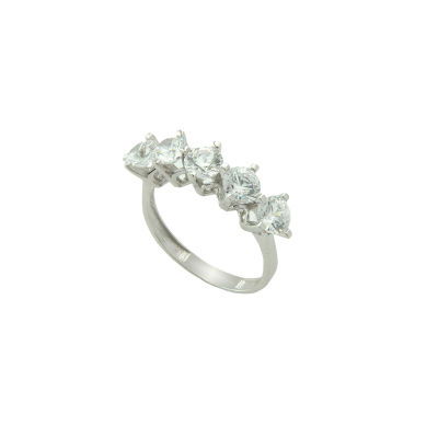 Beyaz Altın Beştaş Yüzük 14YZ465 - Altınaşkı