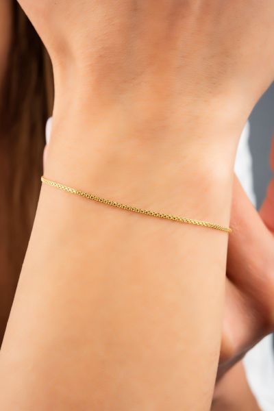 Bismark Altın Bileklık 14KNY1515 - Altınaşkı