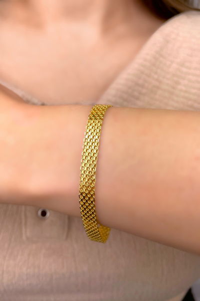 Bismark Altın Bileklik 14KNY786 - Altınaşkı