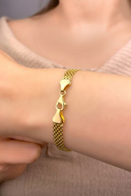 Bismark Altın Bileklik 14KNY786 - 2