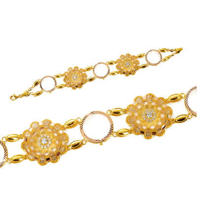 Çeyrek Çerçeveli Altın Bileklik 14KNY134 - Altınaşkı