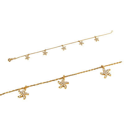 Deniz Yıldızı Altın Bileklik 14KNY51 - Altınaşkı