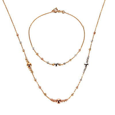 Dorika Altın İkili Set 14MNST36 - Altınaşkı