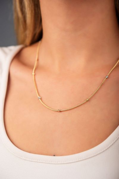 Dorika Altın Kolye 14KLY1759 - Altınaşkı