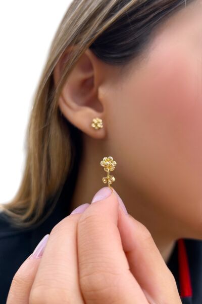 Dorika Altın Küpe 8KP1685 - Altınaşkı