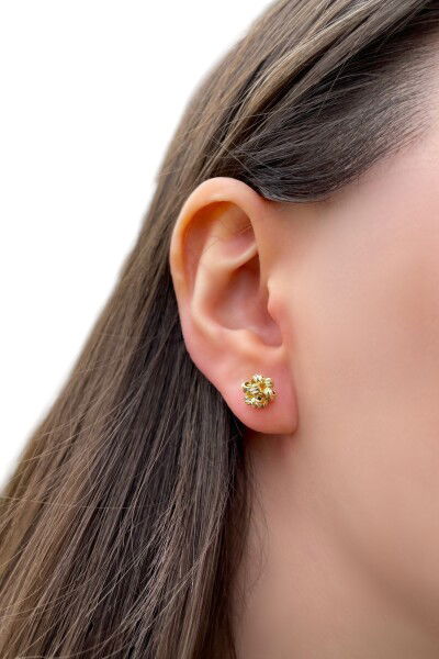 Dorika Altın Küpe 8KP527 - Altınaşkı