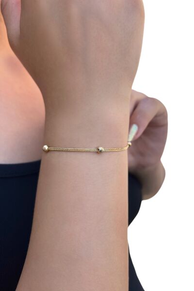 Dorika Toplu Altın Bileklik 8KNY7856 - Altınaşkı