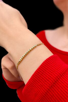 Dorika Toplu Altın Bileklik 8KNY9069 - 1