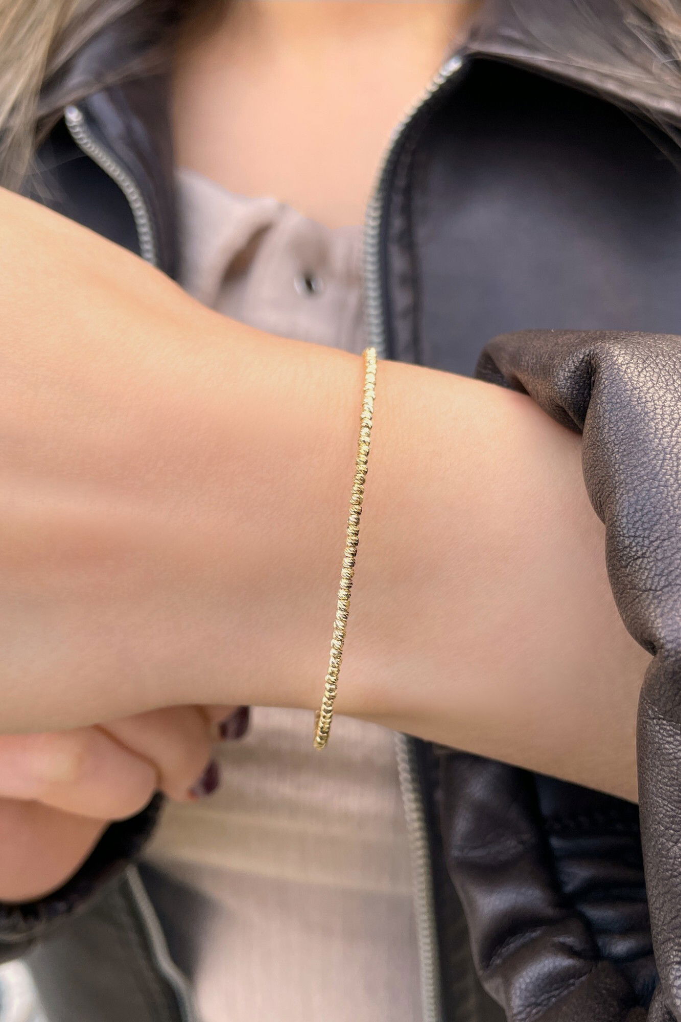 Dorika Toplu Altın Bilezik 14KLPC2077 - 2