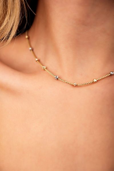 Dorika Toplu Altın Kolye 14ZNR6358 - Altınaşkı