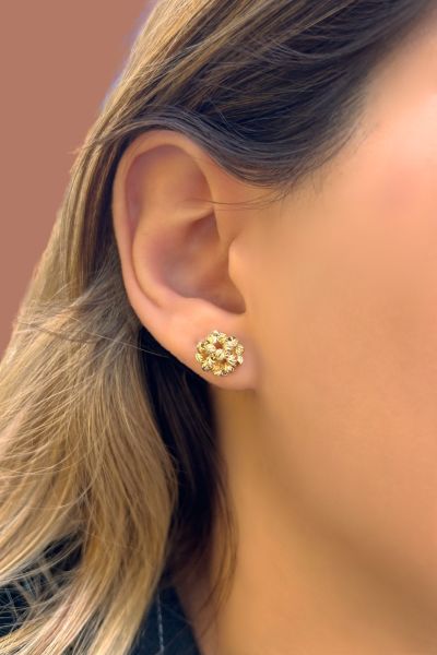 Dorika Toplu Altın Küpe 8KP3456 - Altınaşkı