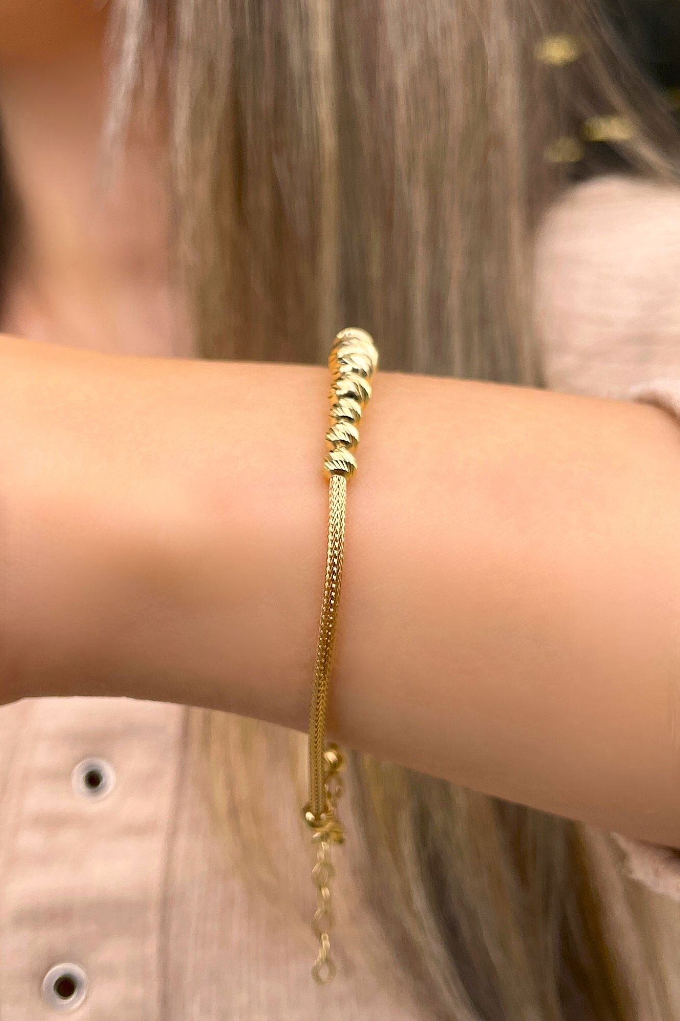 Dorikalı Altın Bileklik 14KNY9151 - 2