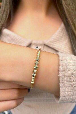 Dorikalı Altın Bileklik 14KNY9151 - 1