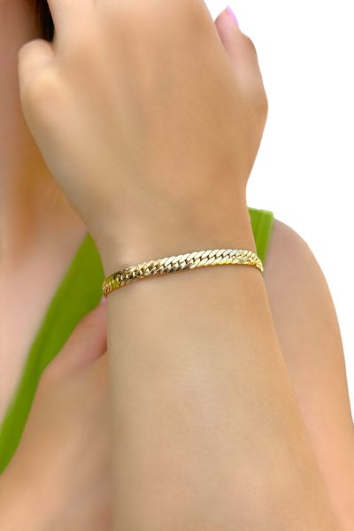 Ezme Gurmet Altın Bileklik 14KNY5687 - Altınaşkı