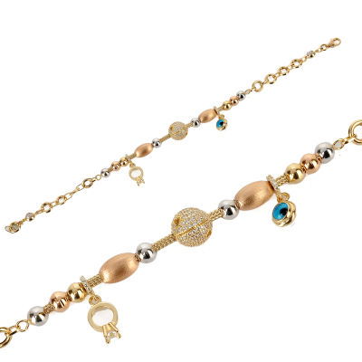 Figürlü Altın Bileklik 14KNY331 - Altınaşkı