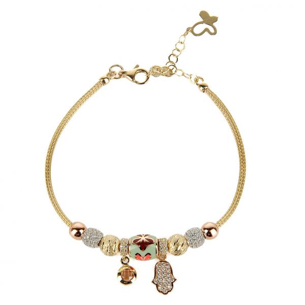 Figürlü Altın Bileklik 14KNY472 - Altınaşkı