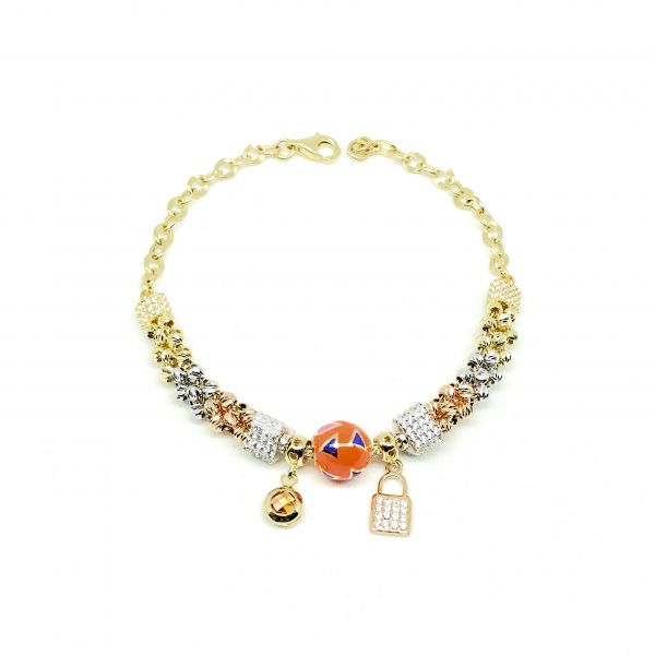 Figürlü Altın Bileklik 14KNY527 - Altınaşkı