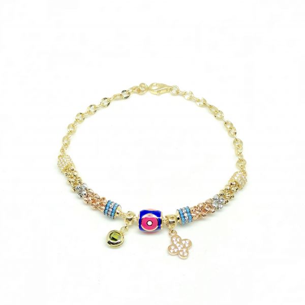 Figürlü Altın Bileklik 14KNY529 - Altınaşkı