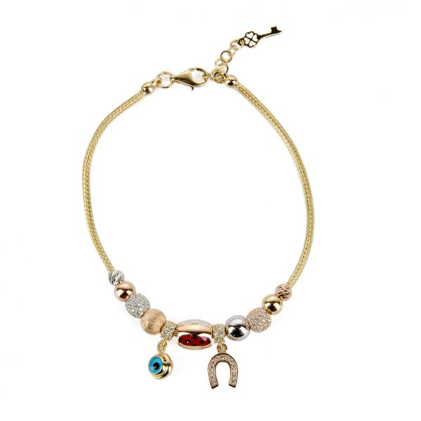 Figürlü Altın Bileklik 14PNR015 - Altınaşkı