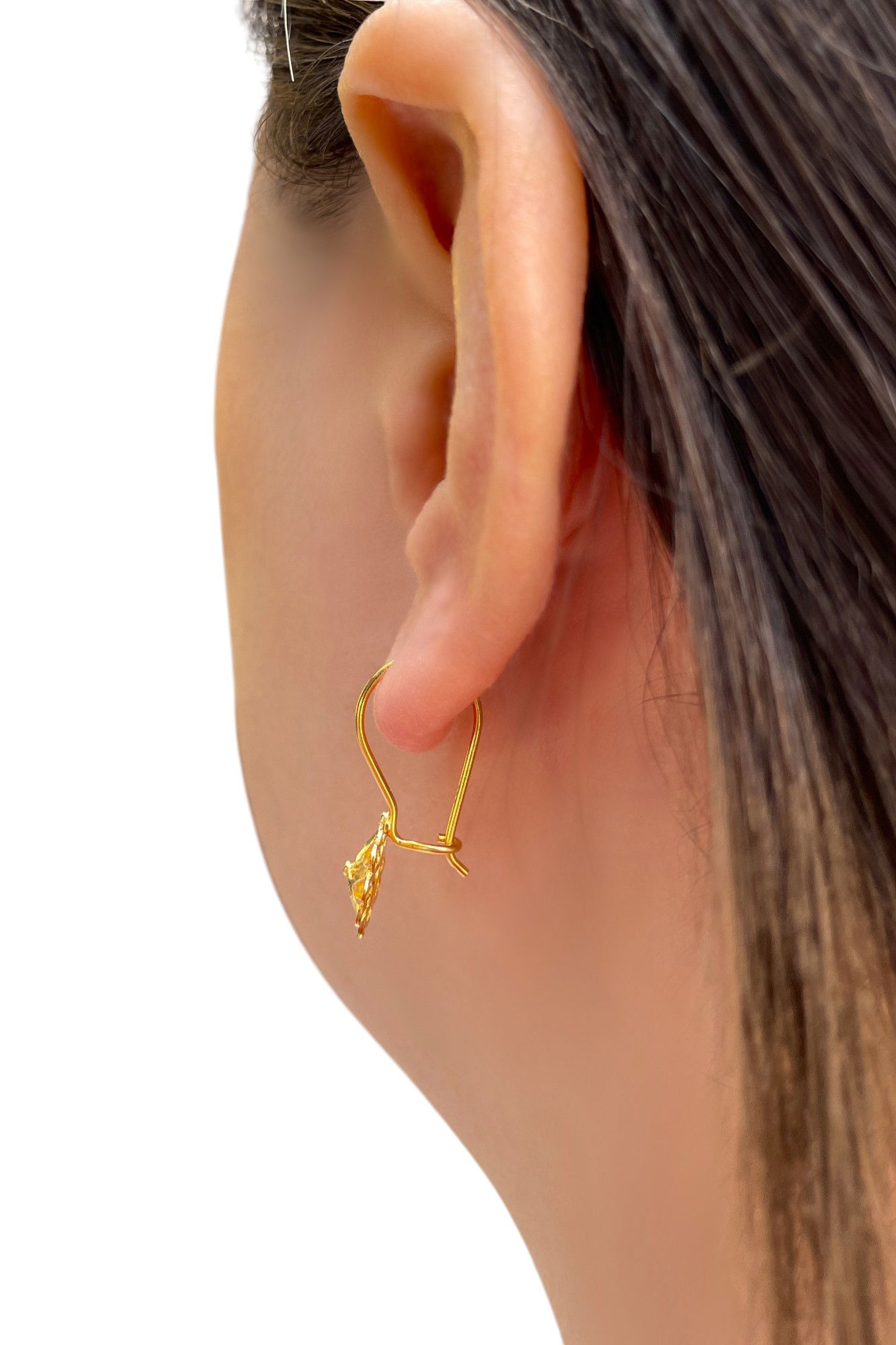 Gül Altın Küpe 8KP556 - 2