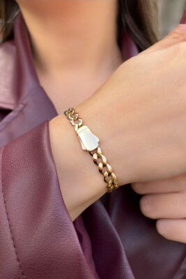 Gurmet Altın Bileklik 14KNY9346 - 1