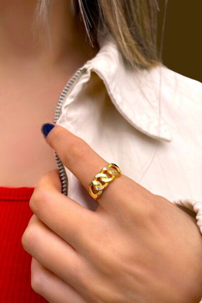 Gurmet Altın Yüzük 8YZK607 - Altınaşkı