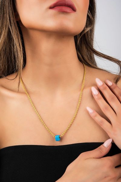 Halat Altın Zincir 8ZNR580 - Altınaşkı