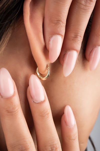 Halka Altın Küpe 14KP1695 - Altınaşkı