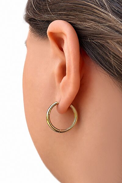 Halka Altın Küpe 14KP2269 - Altınaşkı
