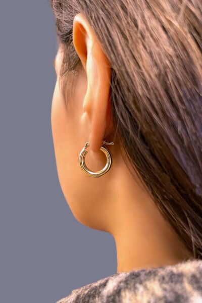 Halka Altın Küpe 14KP2565 - Altınaşkı