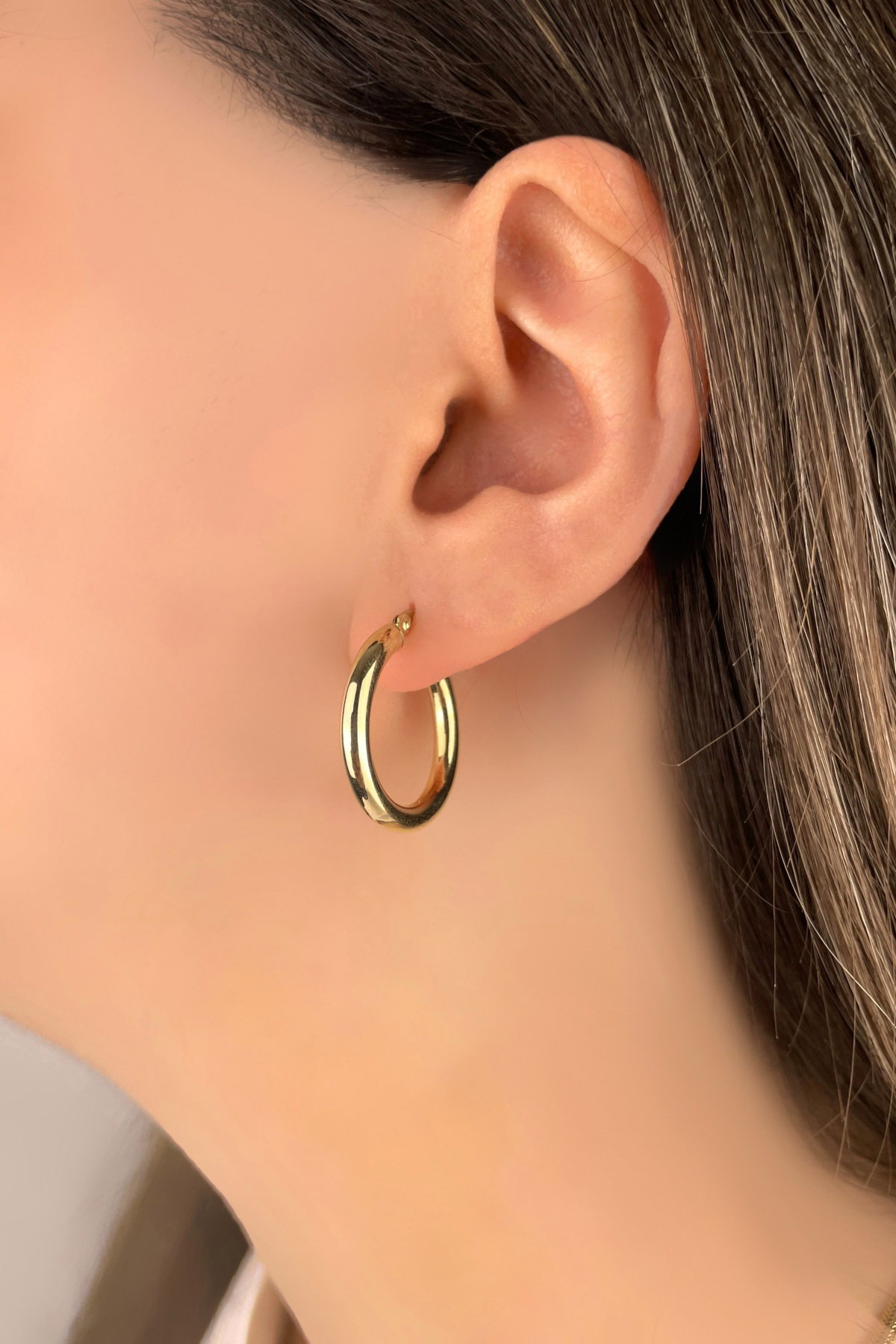 Halka Altın Küpe 8KP2676 - 2