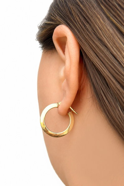 Halka Altın Küpe 8KP2884 - Altınaşkı