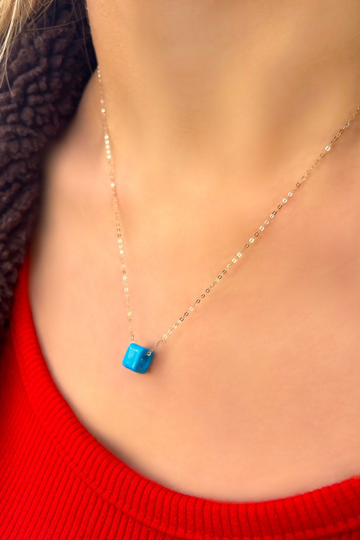 Halka Altın Zincir 14ZNR444 - 2